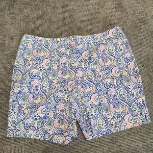 Boden Floral Patterned Women's Shorts Size 12